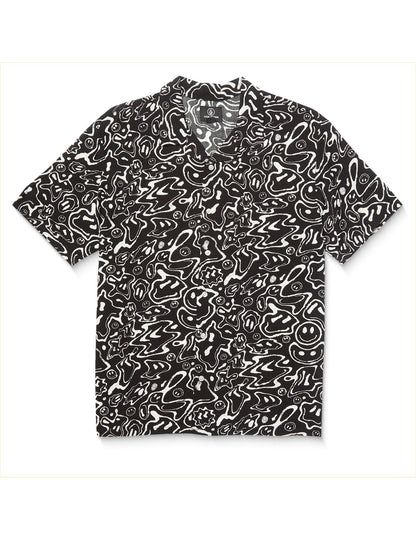 Volcom Filip Rygalski Short Sleeve Shirt in Black
