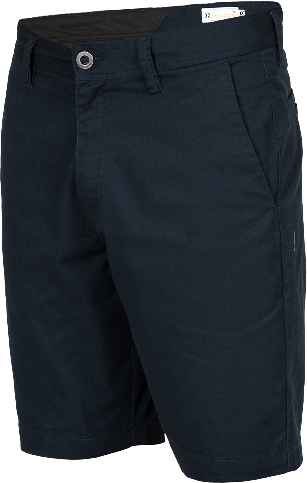 Volcom Frickin Modern Stretch Chino Shorts in Dark Navy