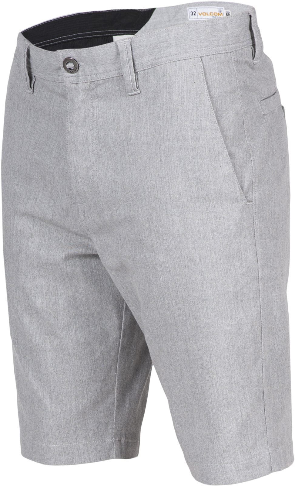 Volcom Frickin Modern Stretch Chino Shorts in Grey