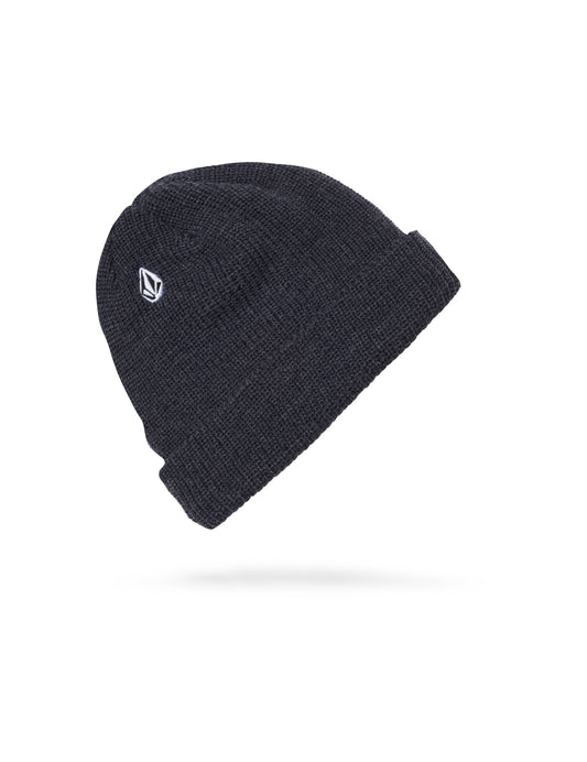 Volcom Full Stone Beanie in Charcoal Heather