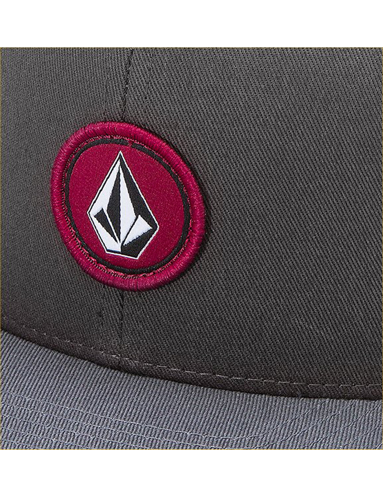 Volcom Full Stone Cheese Curved Peak Cap in Scarab
