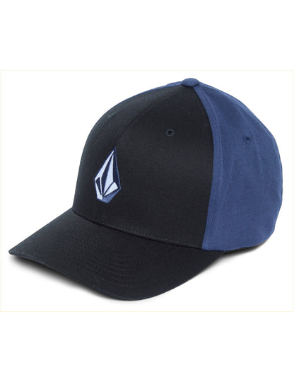 Volcom Full Stone Flexfit Curved Peak Cap in Navy