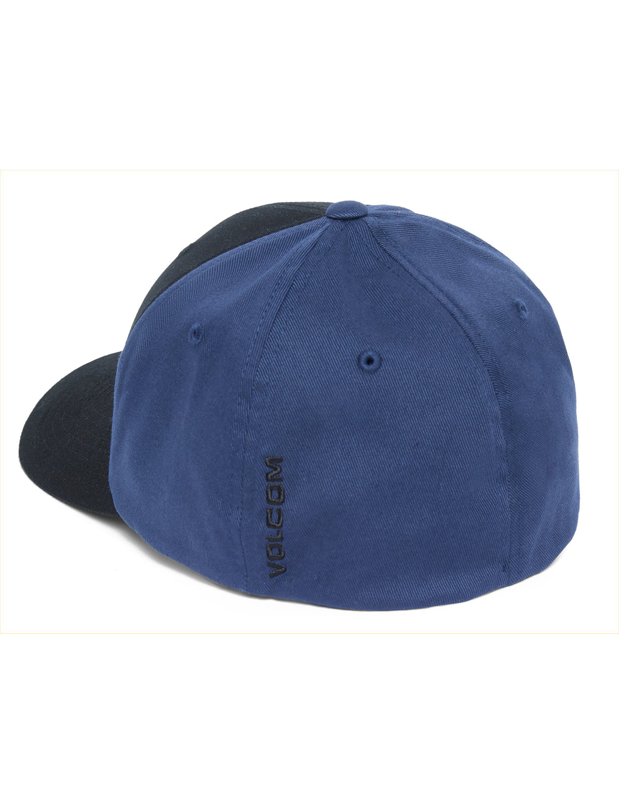Volcom Full Stone Flexfit Curved Peak Cap in Navy