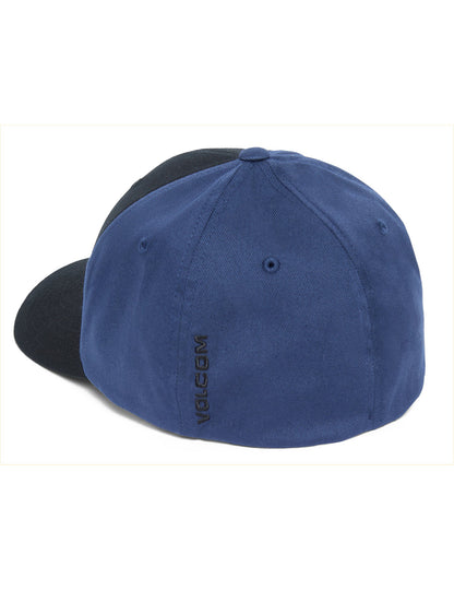 Volcom Full Stone Flexfit Curved Peak Cap in Navy