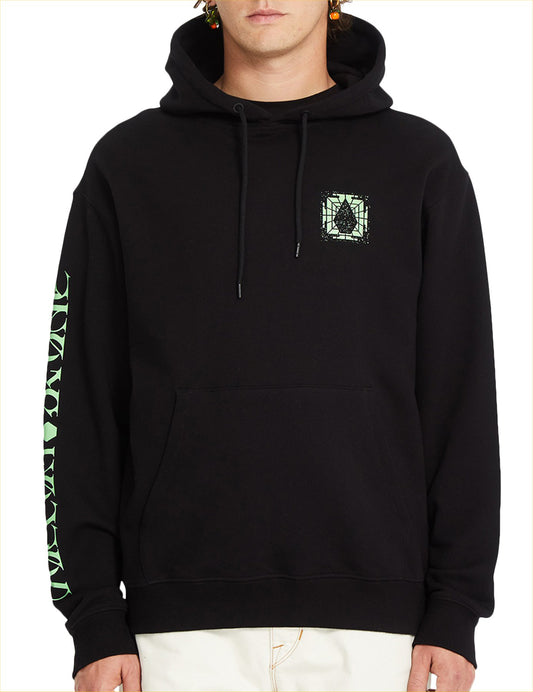 Volcom Handerry Pullover Fleece in Black