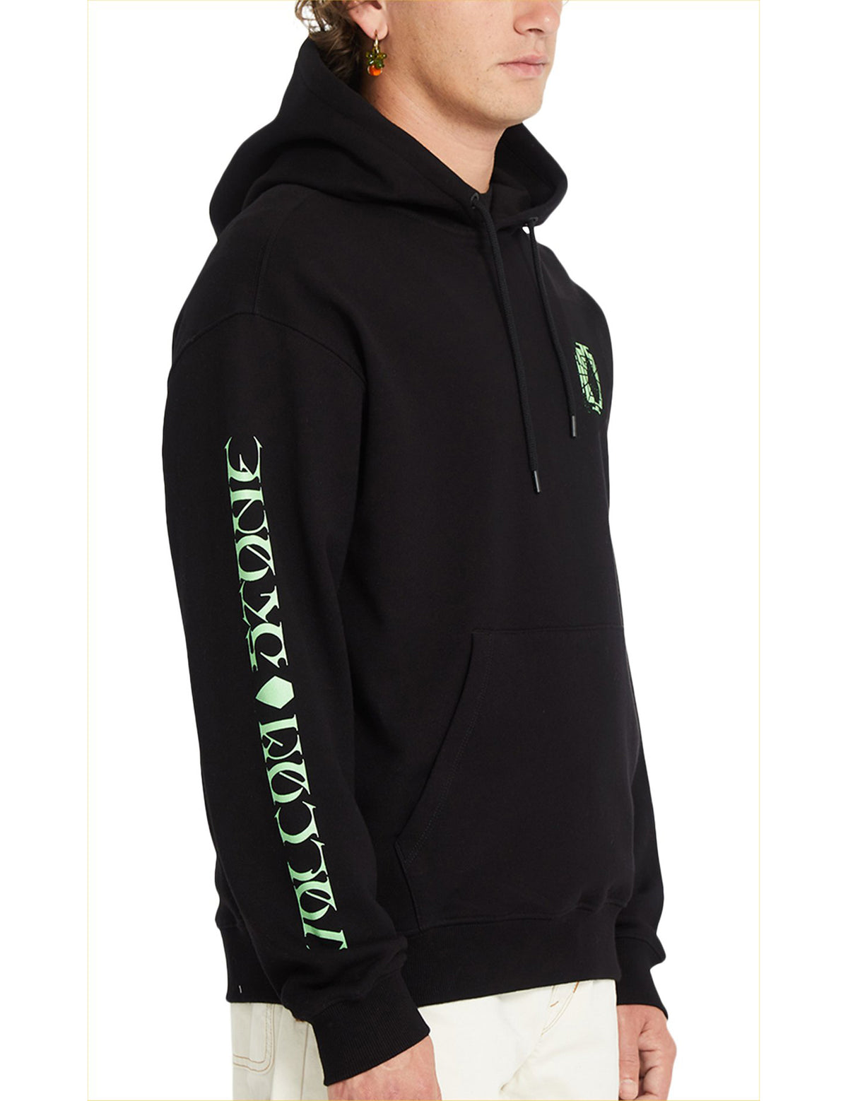 Volcom Handerry Pullover Fleece in Black