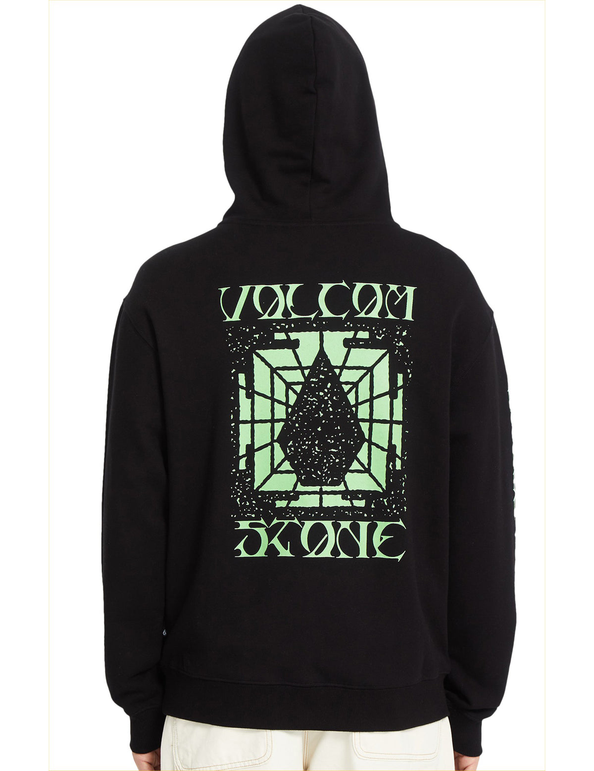 Volcom Handerry Pullover Fleece in Black