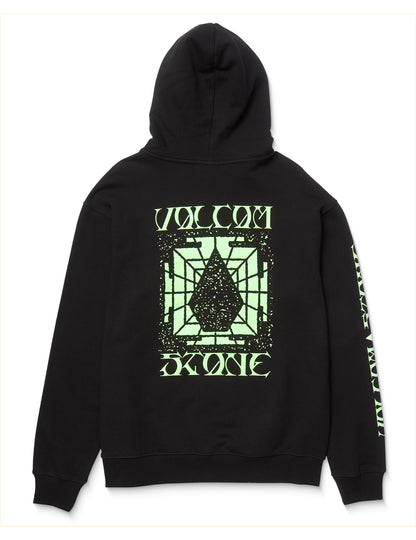 Volcom Handerry Pullover Fleece in Black