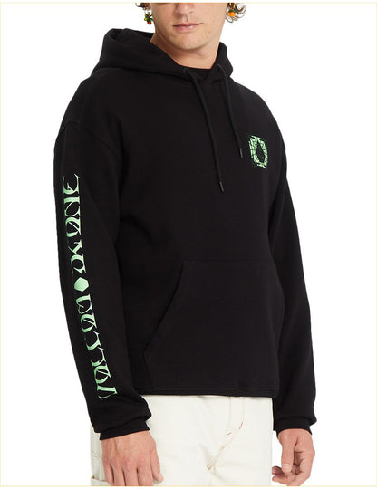 Volcom Handerry Pullover Fleece in Black
