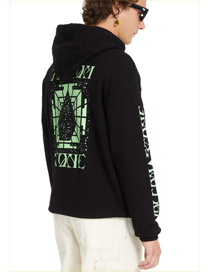 Volcom Handerry Pullover Fleece in Black