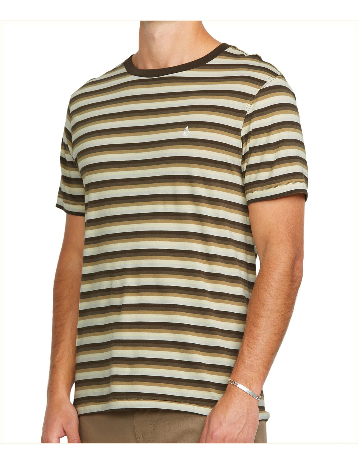Volcom Level Stone Short Sleeve T-Shirt in Wren