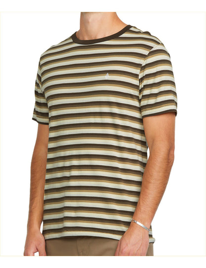 Volcom Level Stone Short Sleeve T-Shirt in Wren