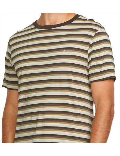 Volcom Level Stone Short Sleeve T-Shirt in Wren