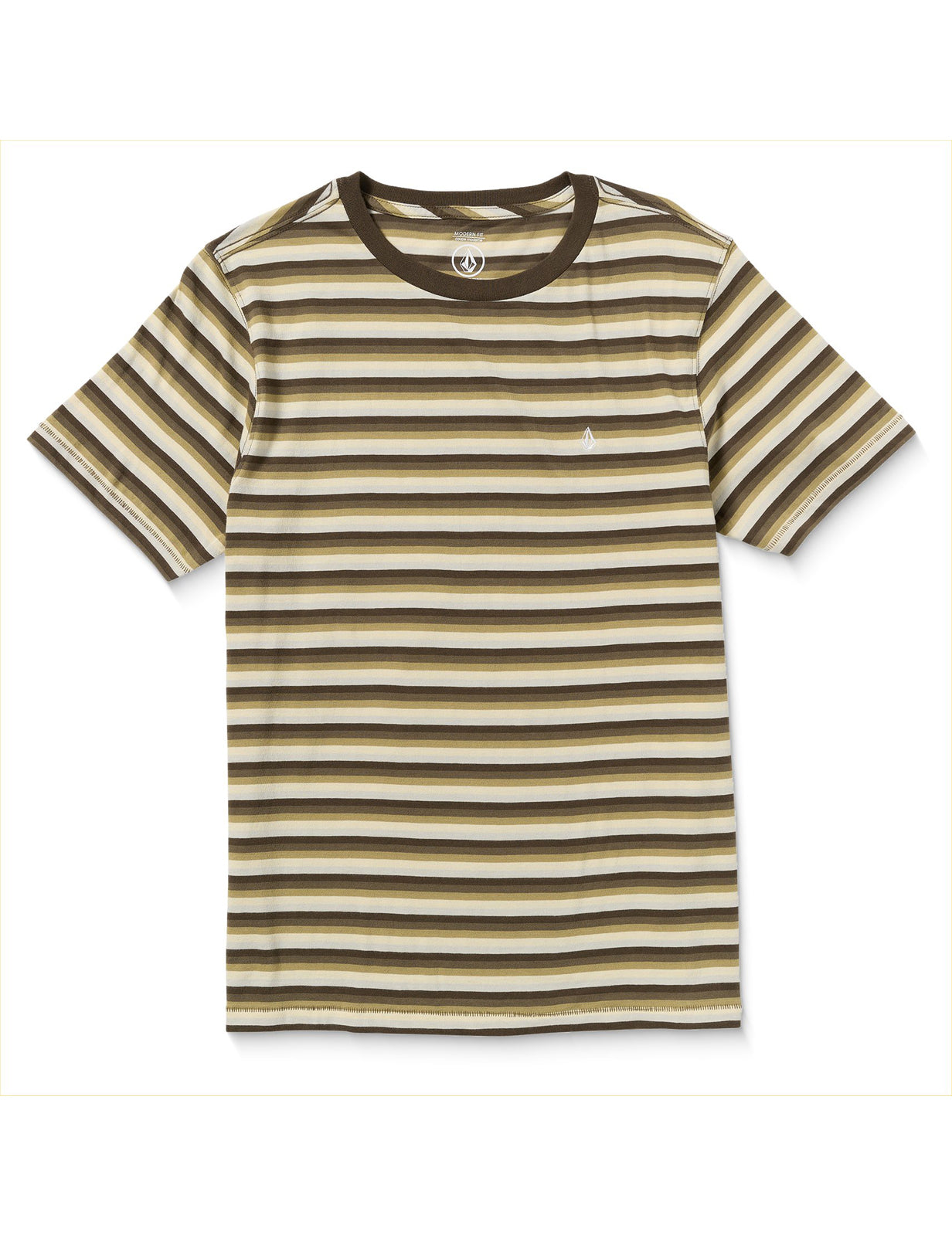 Volcom Level Stone Short Sleeve T-Shirt in Wren