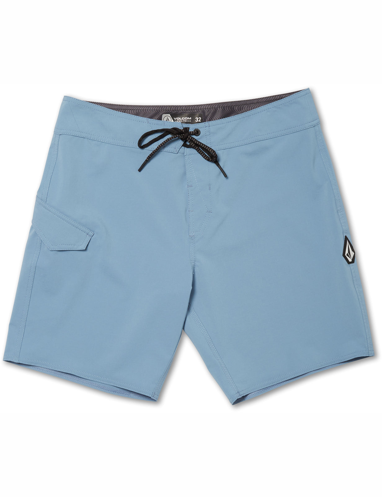 Volcom Lido Solid Mod 18 Boardshorts in Niagara