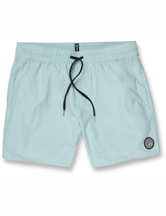 Volcom Lido Solid Trunk 16 Elasticated Boardshorts in Antigua Sand