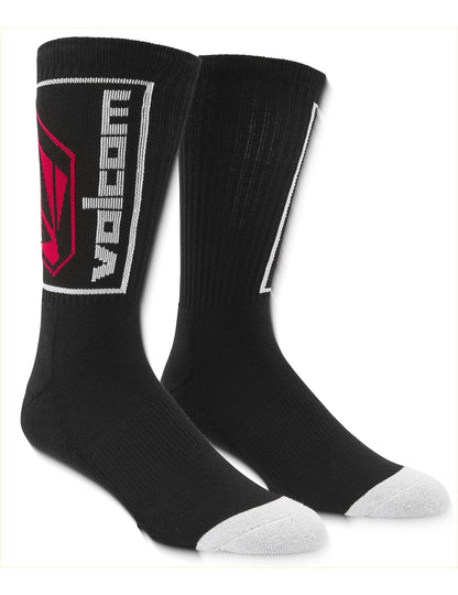 Volcom Modstone Crew Socks in Black