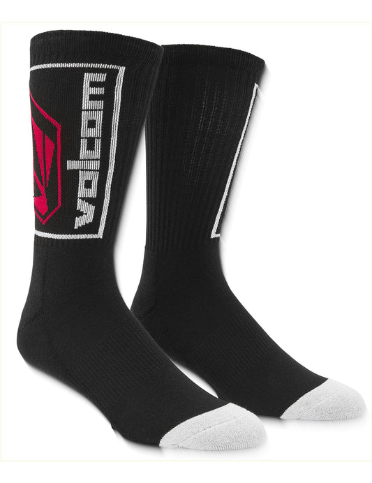 Volcom Modstone Crew Socks in Black