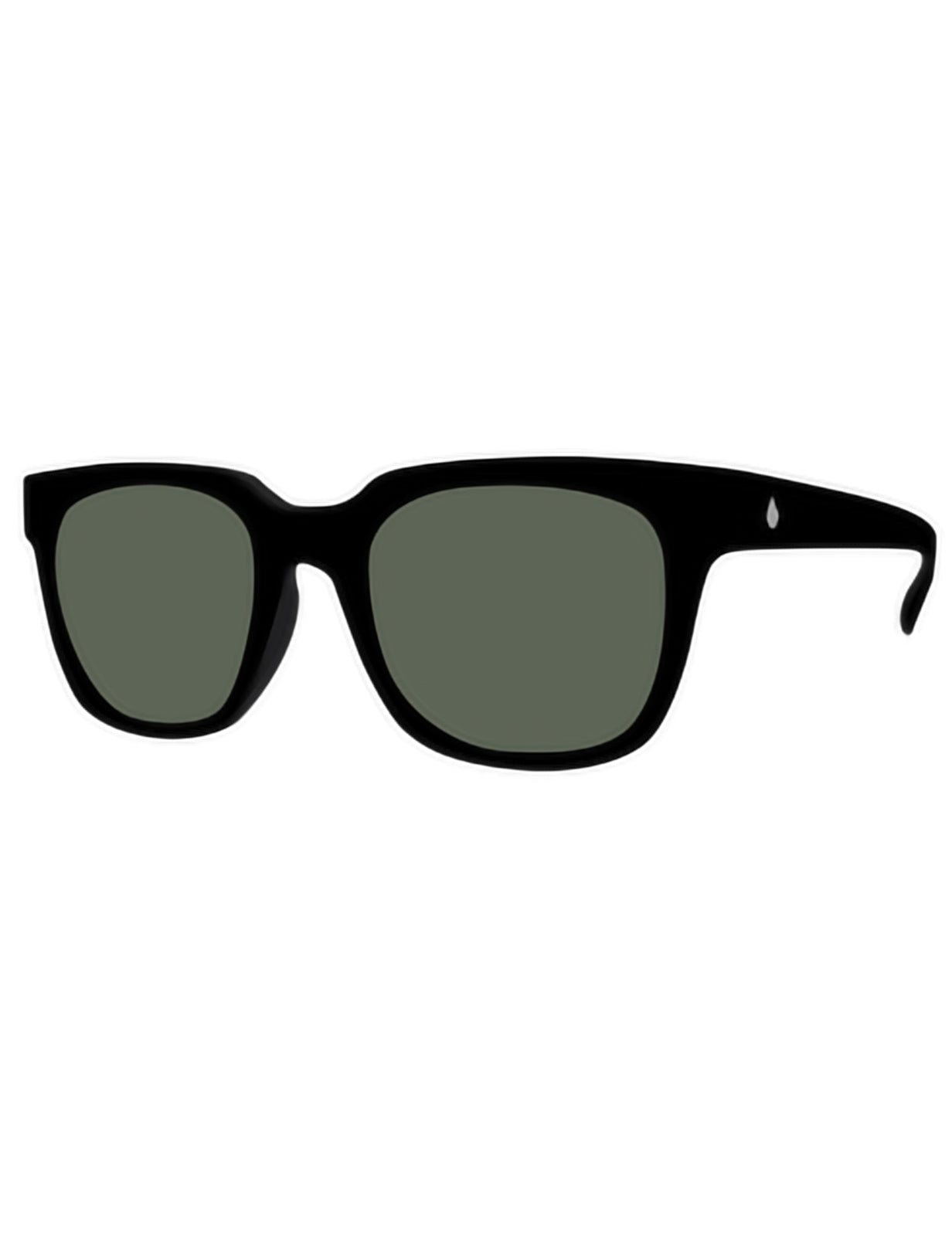 Volcom Morph Gloss Black/Gray Sunglasses in Gray