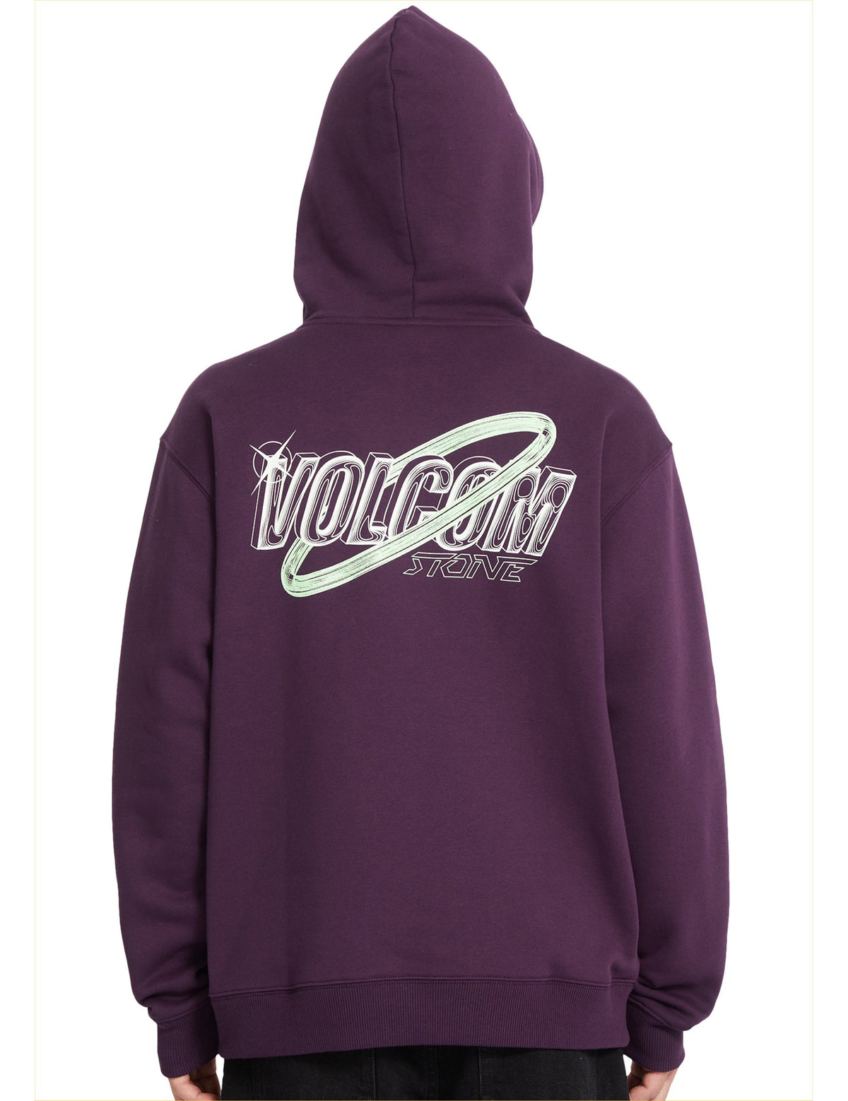 Volcom Noder Pullover Fleece in Grape Royale