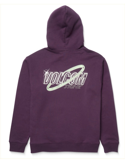 Volcom Noder Pullover Fleece in Grape Royale
