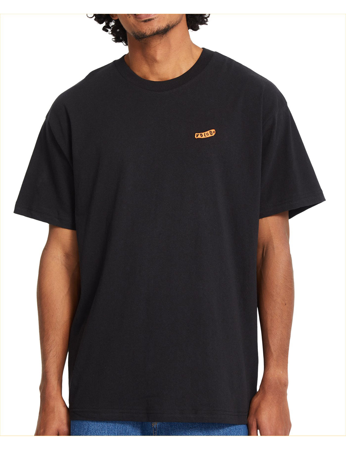 Volcom Pistol Stone Short Sleeve T-Shirt in Black