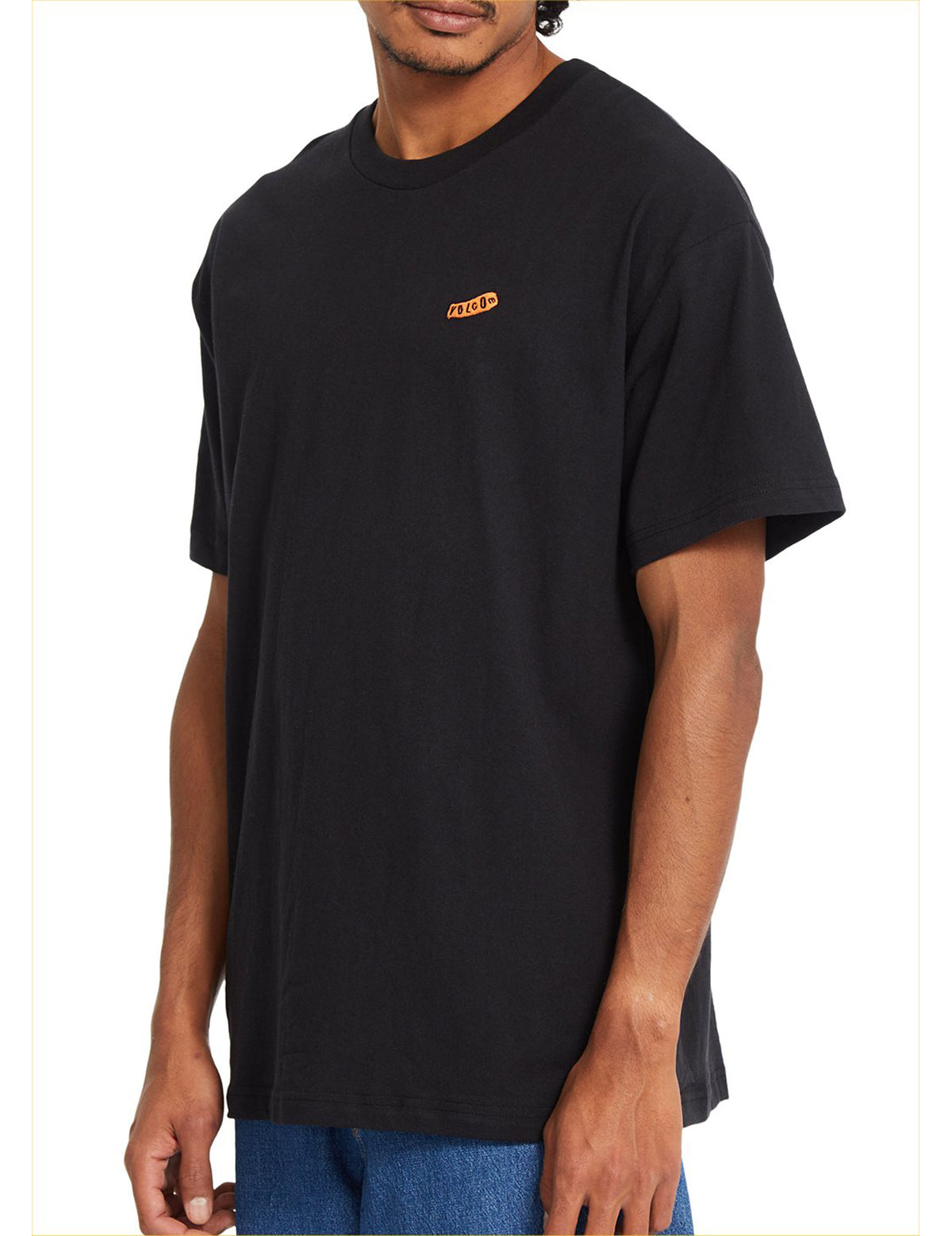 Volcom Pistol Stone Short Sleeve T-Shirt in Black