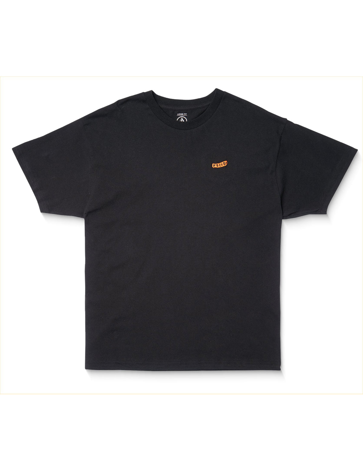 Volcom Pistol Stone Short Sleeve T-Shirt in Black