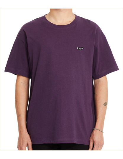 Volcom Pistol Stone Short Sleeve T-Shirt in Grape Royale