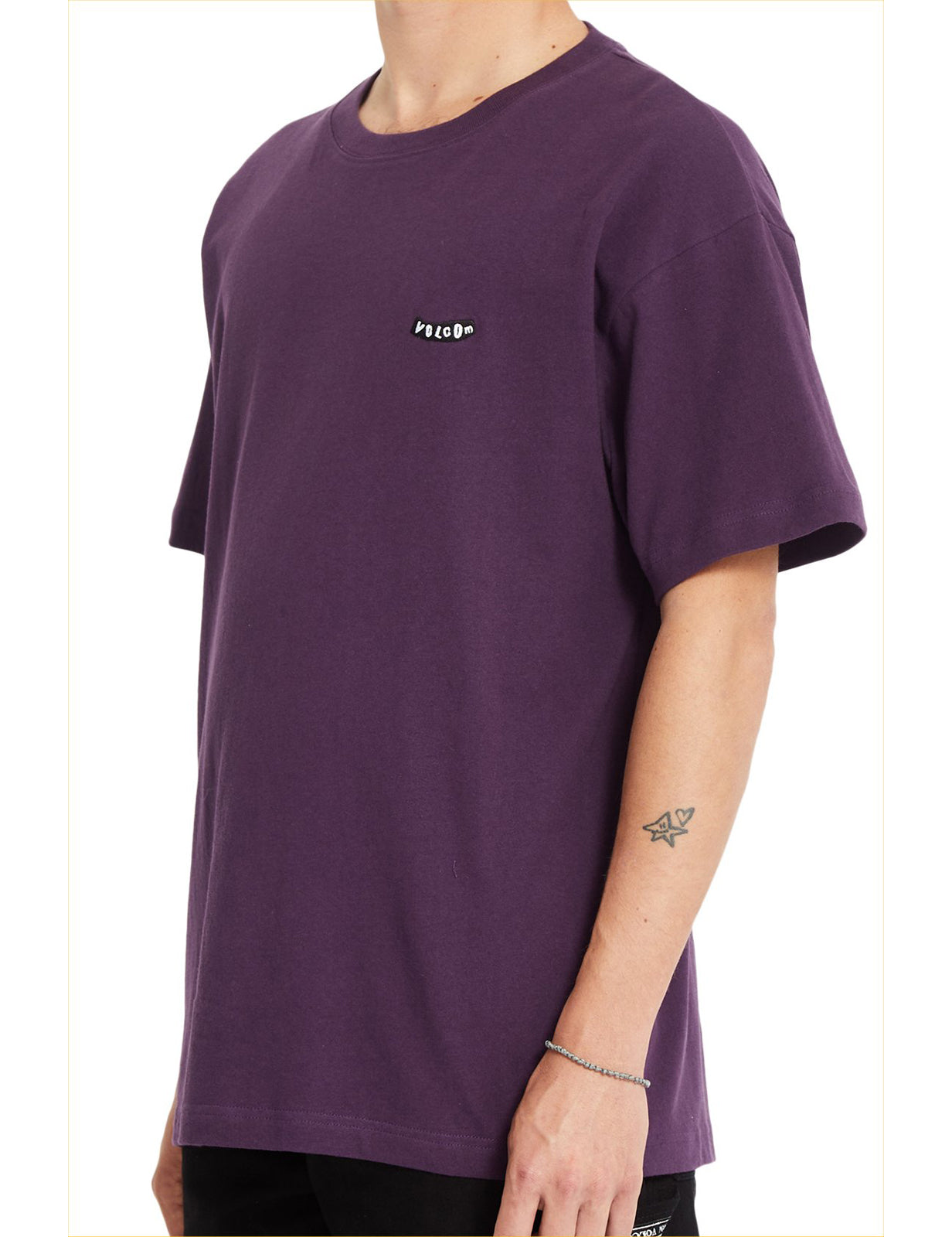 Volcom Pistol Stone Short Sleeve T-Shirt in Grape Royale