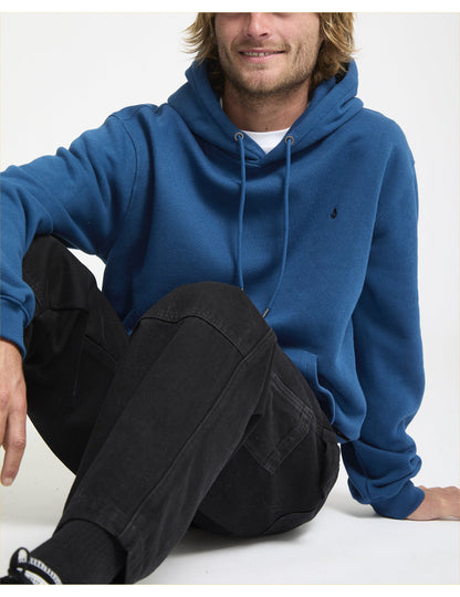 Volcom Single Stone Pullover Hoody in Cosmic Blue