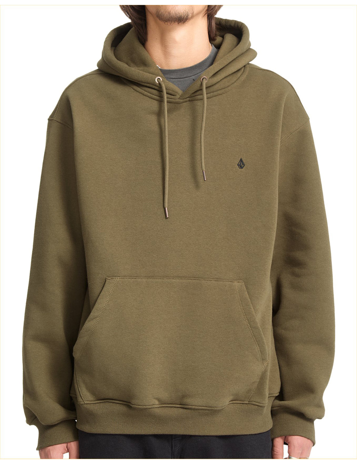 Volcom Single Stone Pullover Hoody in Sage Leaf