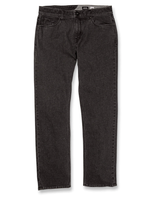 Volcom Solver Denim Jeans in Stoney Black