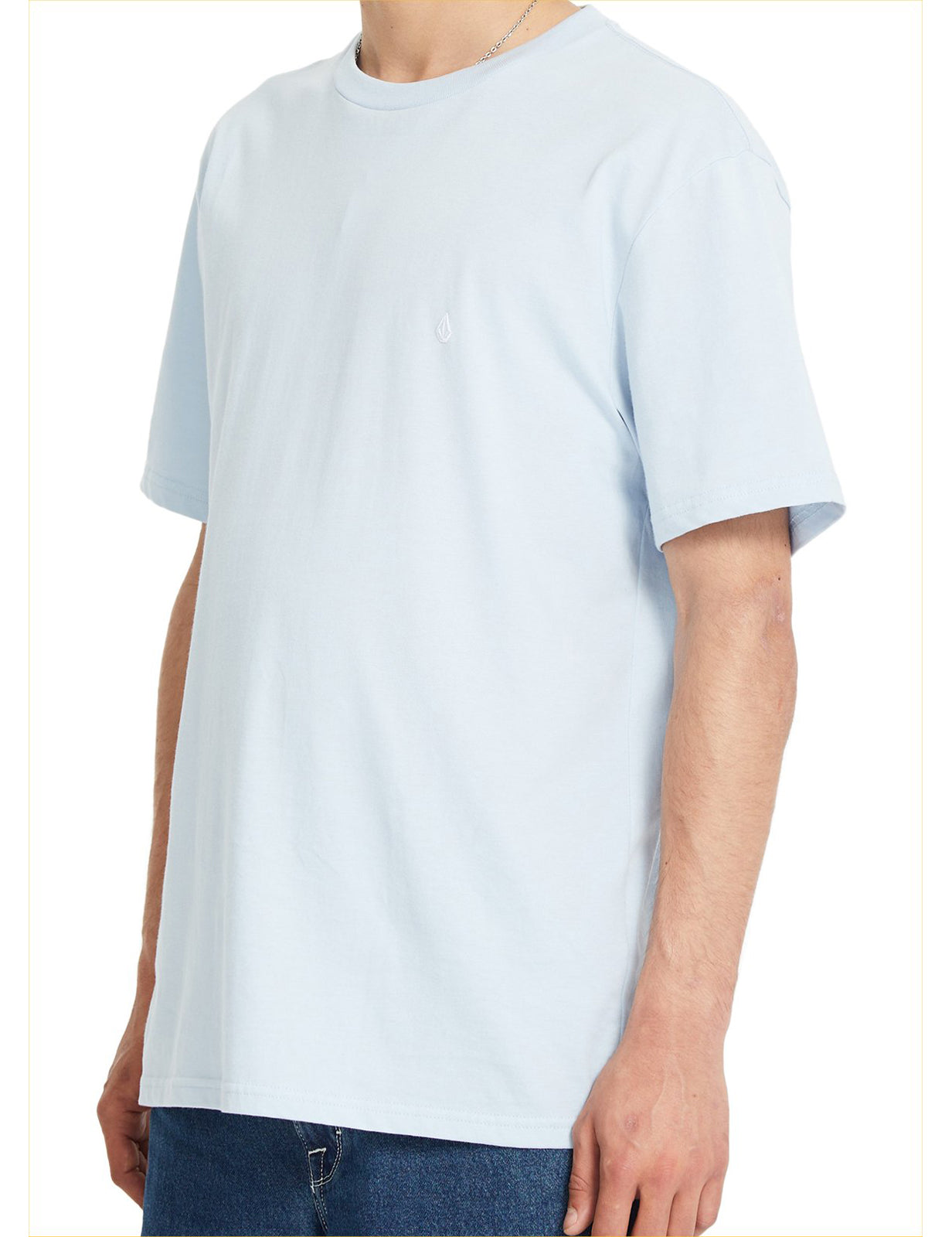 Volcom Stone Blanks Short Sleeve T-Shirt in Carolina Blue
