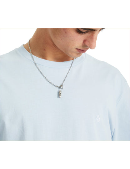 Volcom Stone Blanks Short Sleeve T-Shirt in Carolina Blue