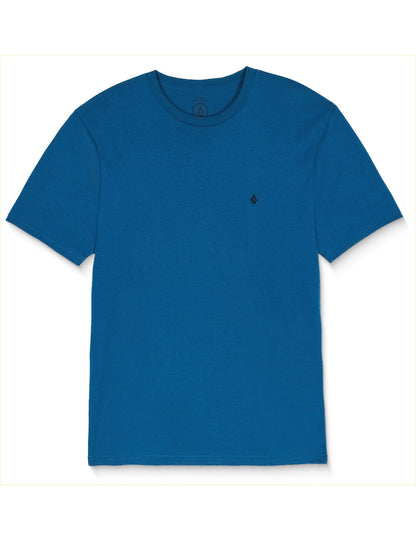 Volcom Stone Blanks Short Sleeve T-Shirt in Cosmic Blue
