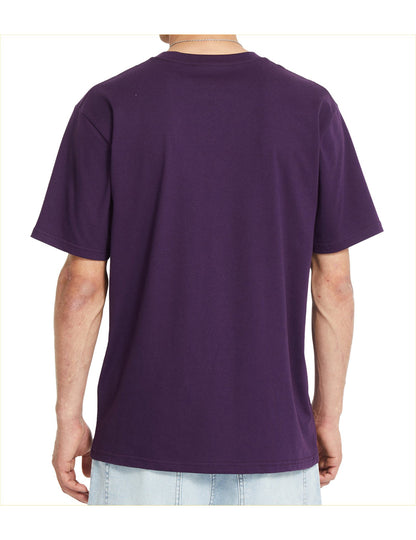 Volcom Stone Blanks Short Sleeve T-Shirt in Grape Royale