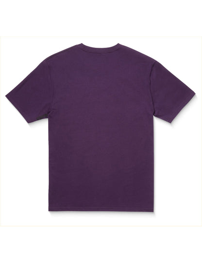 Volcom Stone Blanks Short Sleeve T-Shirt in Grape Royale