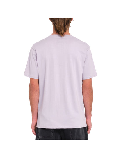 Volcom Stone Blanks Short Sleeve T-Shirt in Light Purple