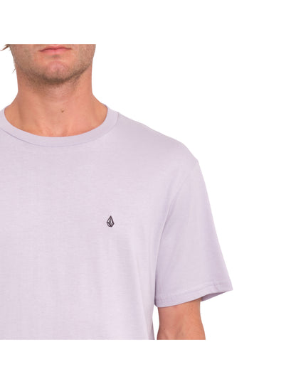 Volcom Stone Blanks Short Sleeve T-Shirt in Light Purple