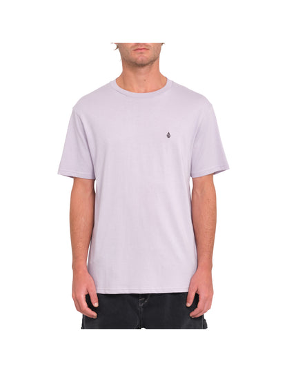 Volcom Stone Blanks Short Sleeve T-Shirt in Light Purple