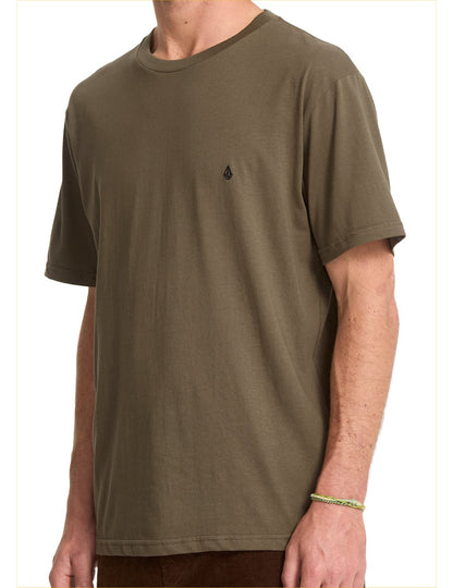 Volcom Stone Blanks Short Sleeve T-Shirt in Sage Leaf
