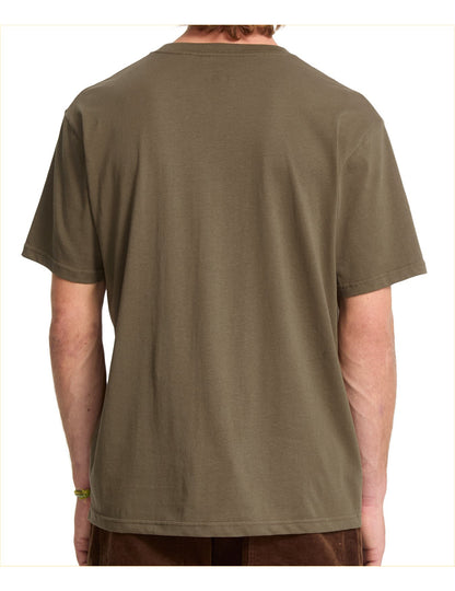 Volcom Stone Blanks Short Sleeve T-Shirt in Sage Leaf