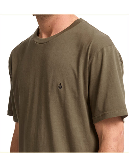 Volcom Stone Blanks Short Sleeve T-Shirt in Sage Leaf