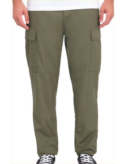 Volcom Strange Tripper Tapered Cargo Trousers in Wintermoss