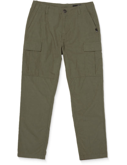 Volcom Strange Tripper Tapered Cargo Trousers in Wintermoss