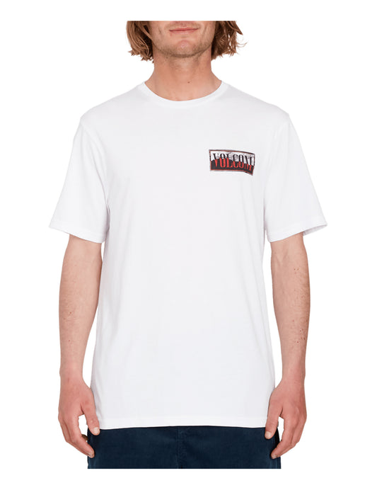 Volcom Surf Vitals Jack Robinson Short Sleeve T-Shirt in White