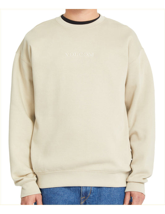 Volcom Volcom Stone Crew Sweatshirt in Light Khaki