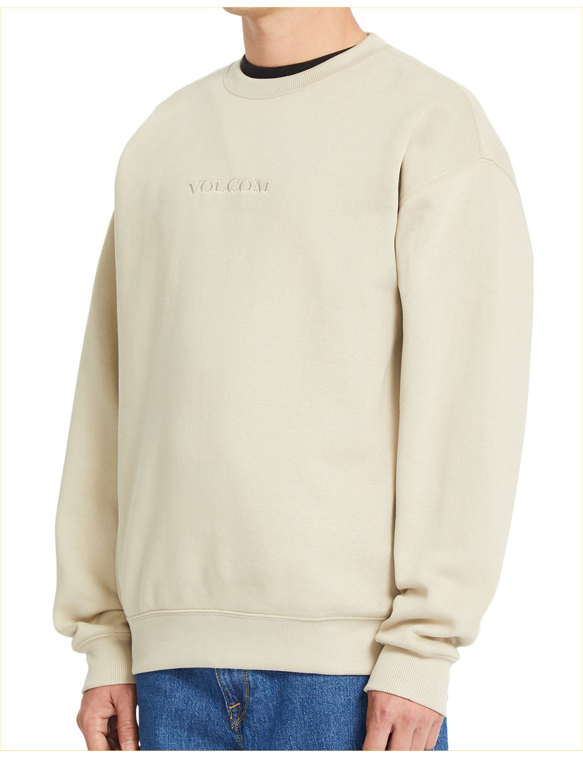 Volcom Volcom Stone Crew Sweatshirt in Light Khaki
