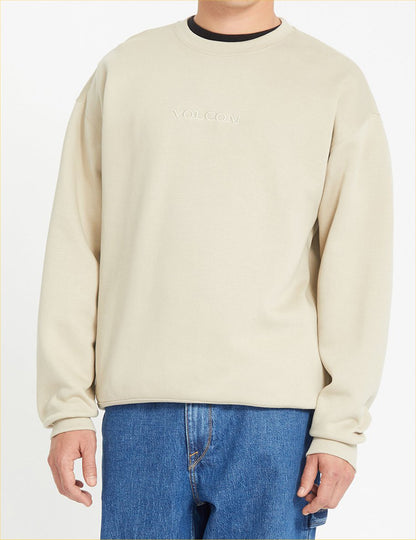 Volcom Volcom Stone Crew Sweatshirt in Light Khaki